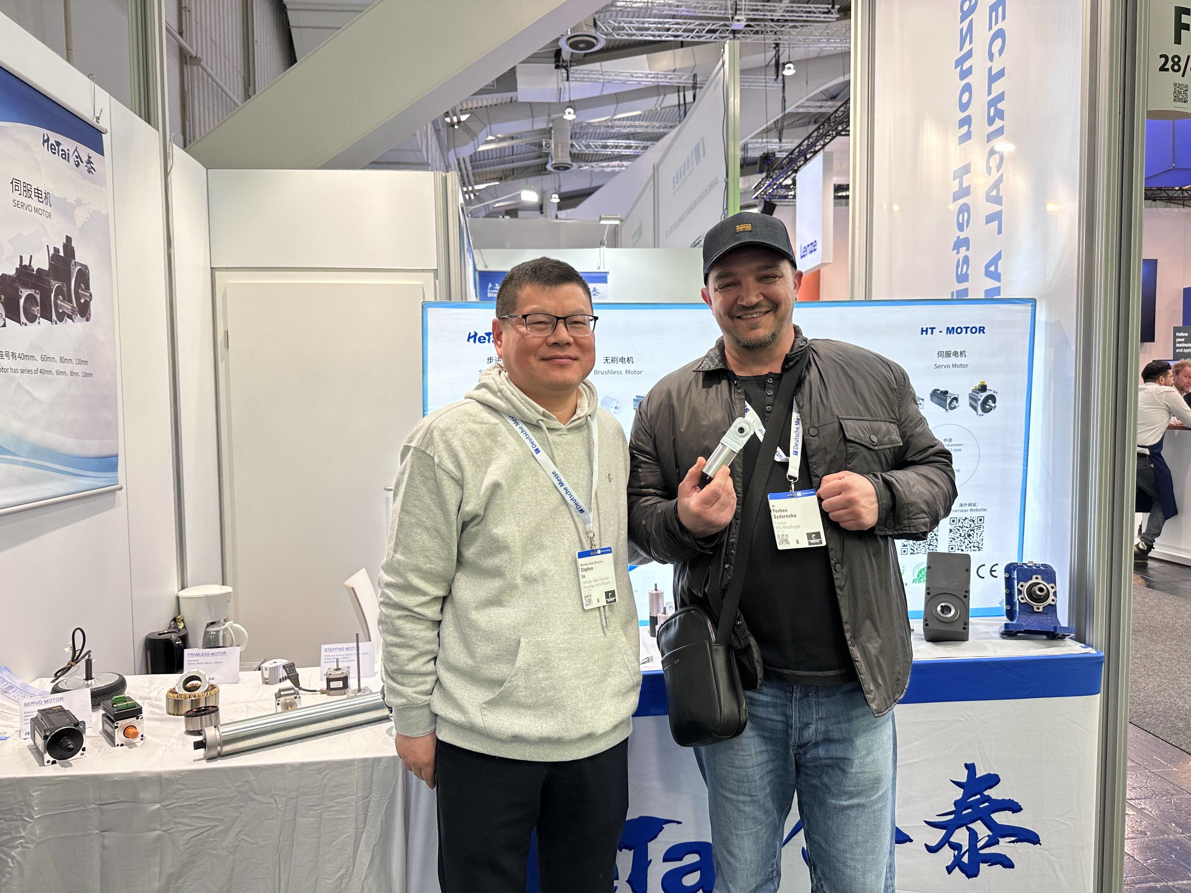 Últimos blogs da empresa sobre Hetai participou no messe 2023 de Hannover