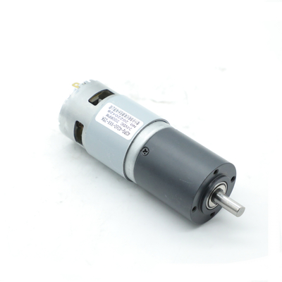 comprar 1:25 de baixo nível de ruído 200Rpm 0.75A do NEMA 17 42mm do motor da engrenagem da escova da C.C. da caixa de engrenagens 24V online manufacture