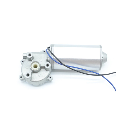 comprar Motor de baixo nível de ruído da engrenagem de sem-fim da C.C. 24V com 1:21 428Rpm 1.5A da caixa de engrenagens online manufacture