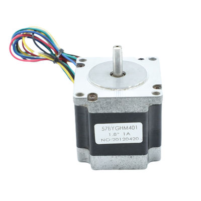 comprar Micro Nema híbrido pequeno 23 do motor deslizante 57mm 8 quilogramas de Cm 0,8 nanômetros 720 onças em 57BYGHM401 online manufacture